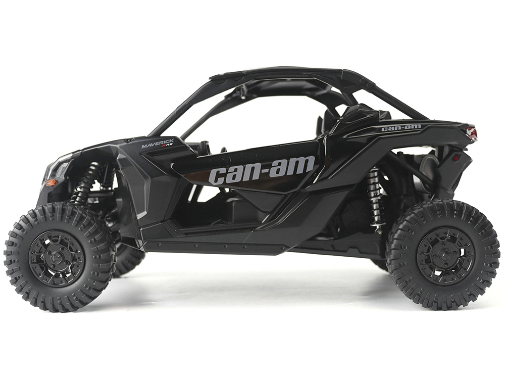 Can-Am Maverick X3 X RS Turbo RR Black 1/12 Diecast Model by BRP