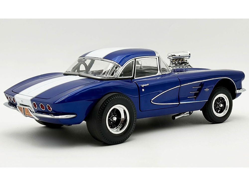 1961 Chevrolet Corvette Grand Sport Gasser Admiral Blue Metallic