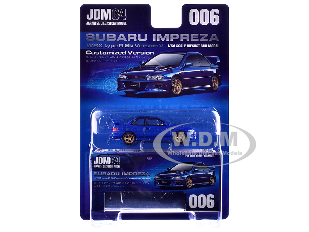 Subaru Impreza WRX Type R Sti Version V RHD (Right Hand Drive