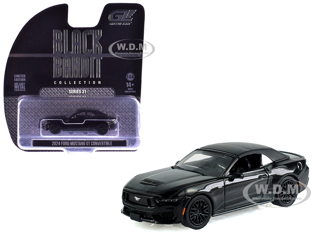 2024 Ford Mustang GT Convertible Black 