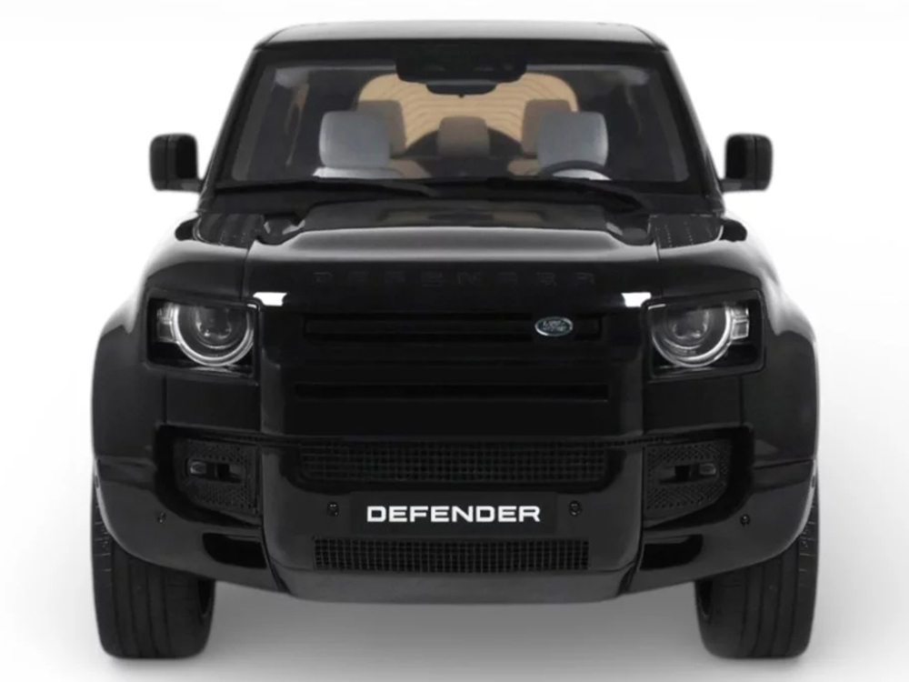2021 Land Rover Defender 90 P400 X-Dynamic HSE Black Metallic 1/18