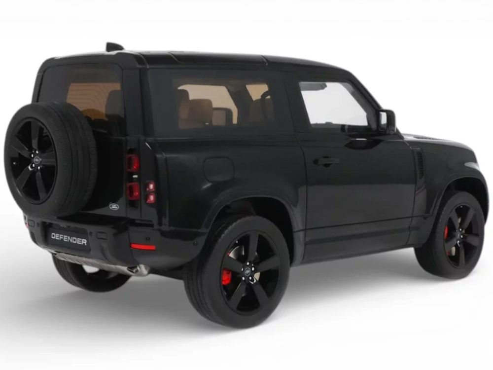新品　Land Rover Defender 90 P400 AWD ミニカー 2021 Land Rover Defender 90 P400 X-Dynamic HSE Black Metallic 1/18