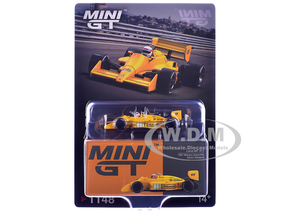 Lotus 99T #11 Satoru Nakajima Formula One F1 