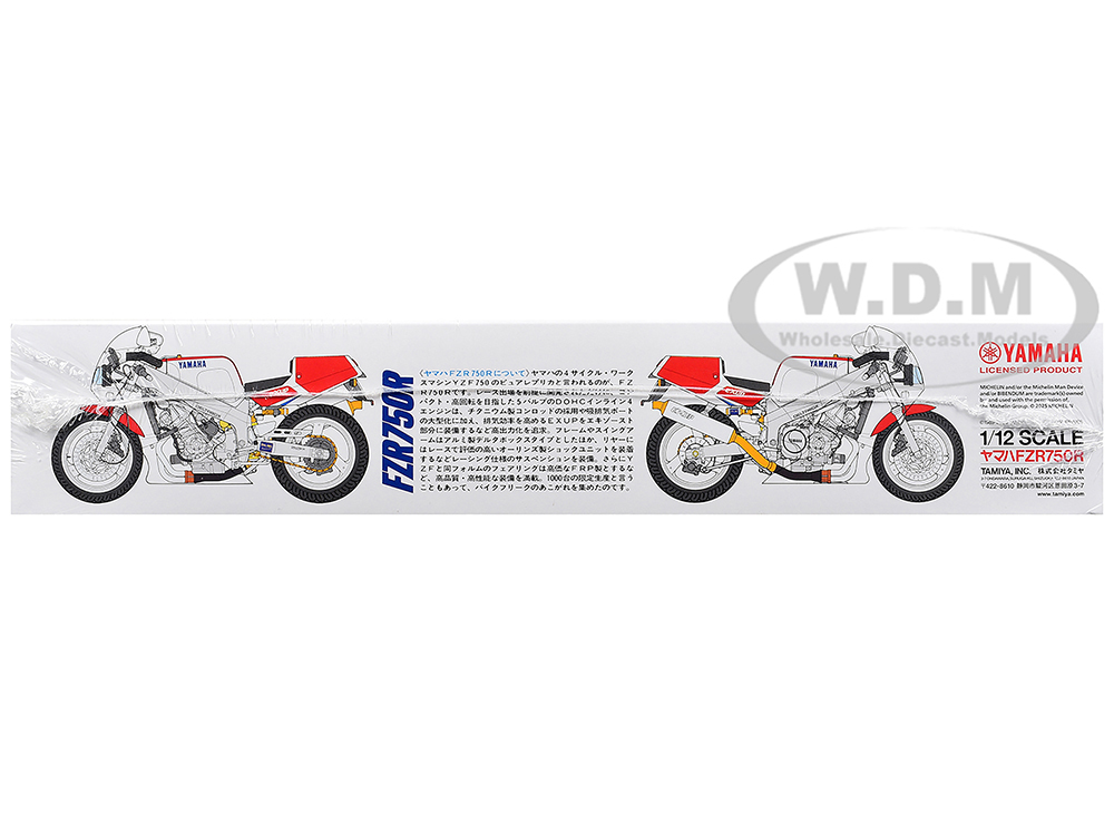 Model Kit Yamaha FZR750R OW01 Motorcycle 1/12 Scale Model by Tamiya