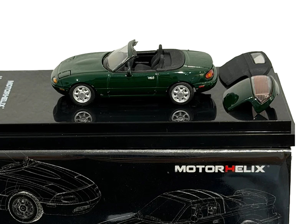 Mazda MX-5 Miata (NA) Convertible British Racing Green 1/64