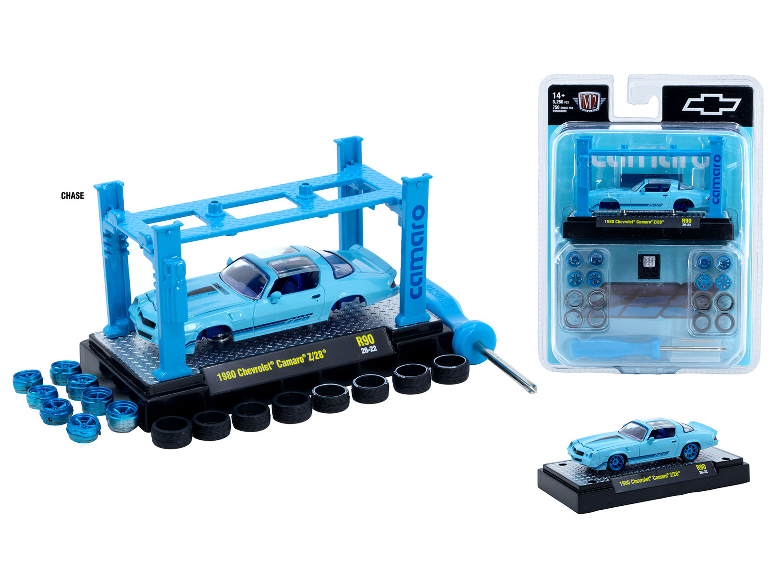 Model Kit 3 piece Car Set Release #90 Limited Edition to 6000