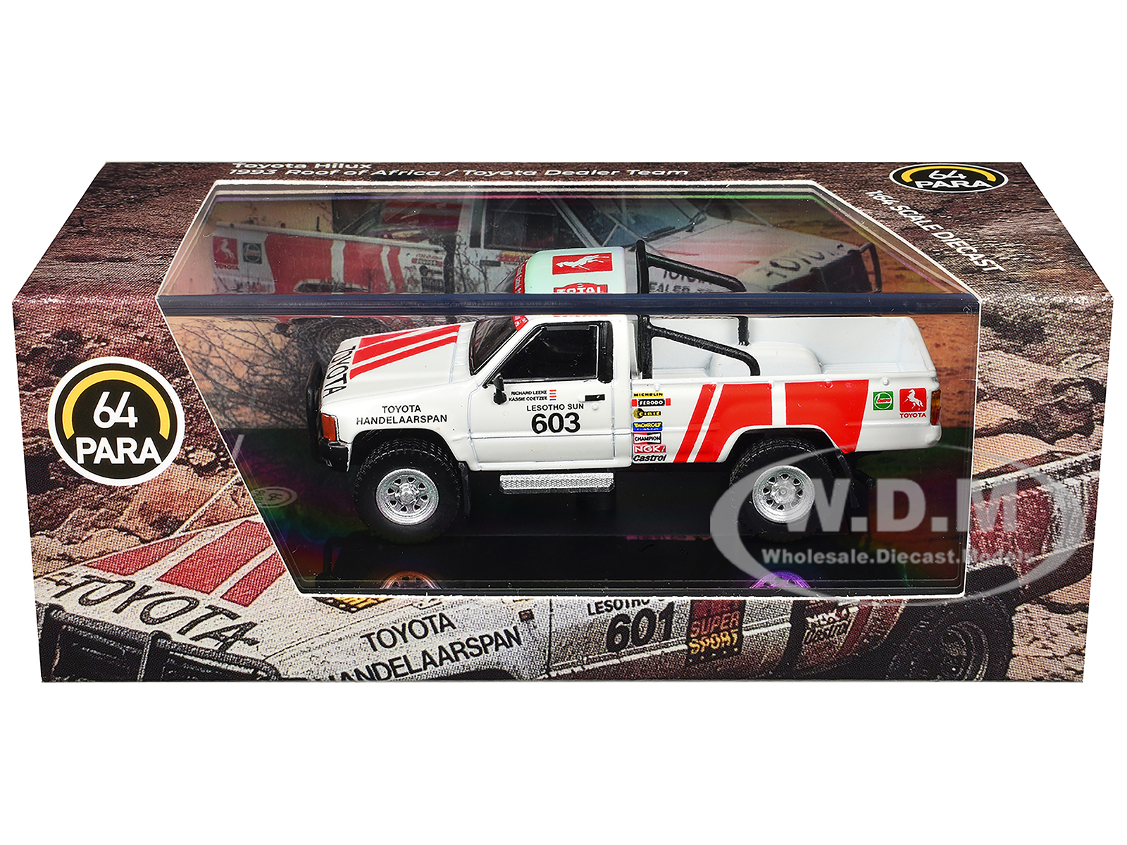 Toyota Hilux Pickup Truck #603 Kassie Coetzee - Richard Leeke