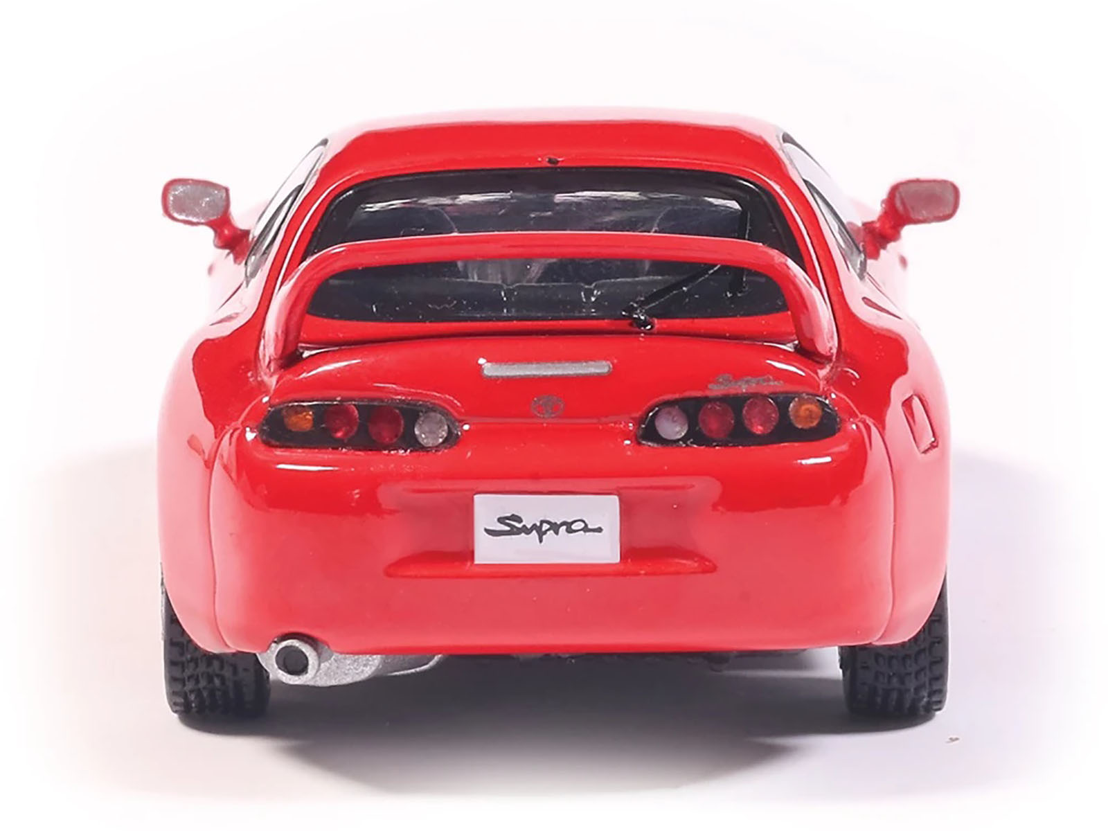 1993 Toyota Supra (JZA80) Renaissance Red 1/64 Diecast Model Car