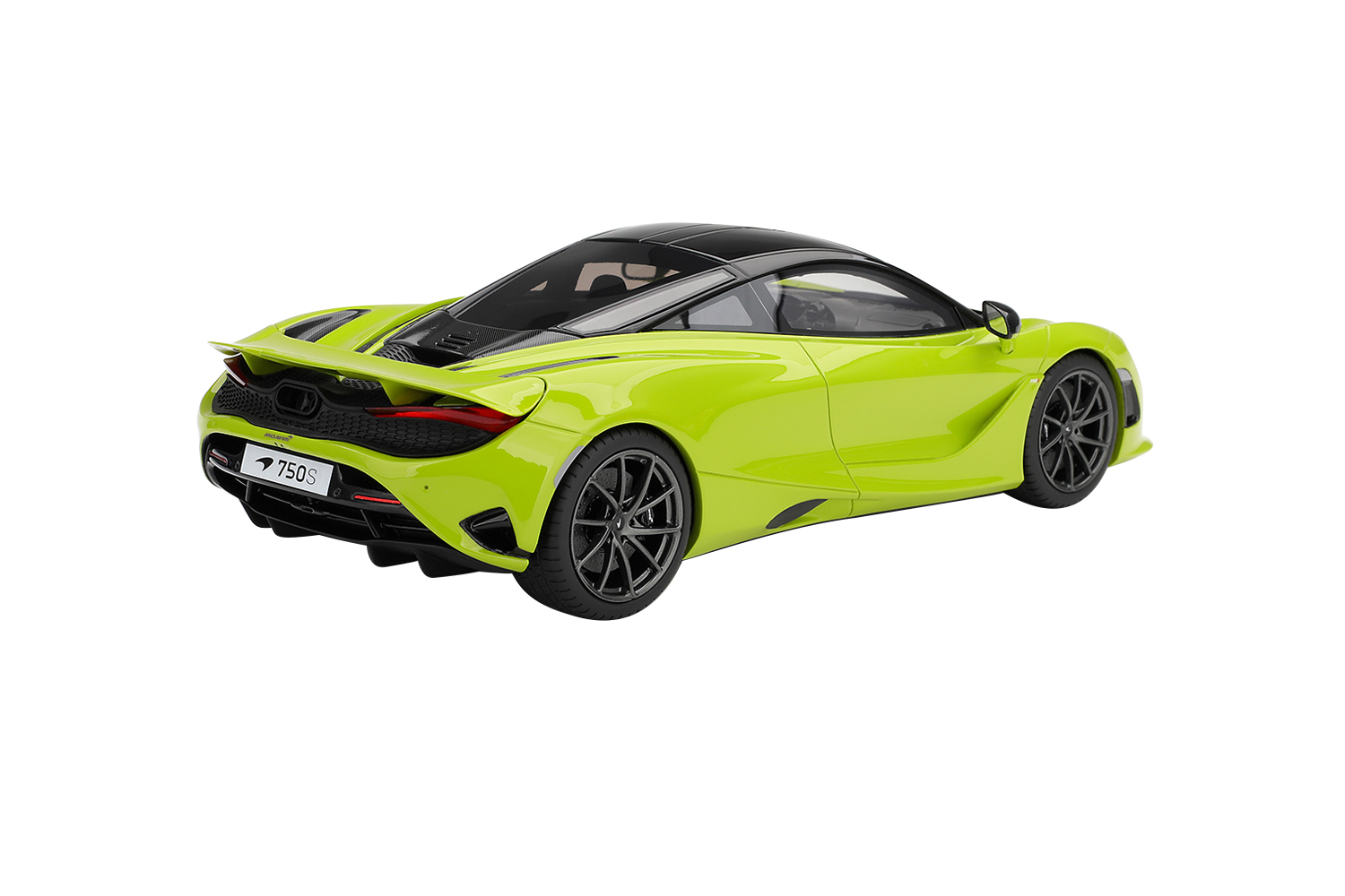 McLaren 750S Lime Green 1/18 Model Car by Top Speed