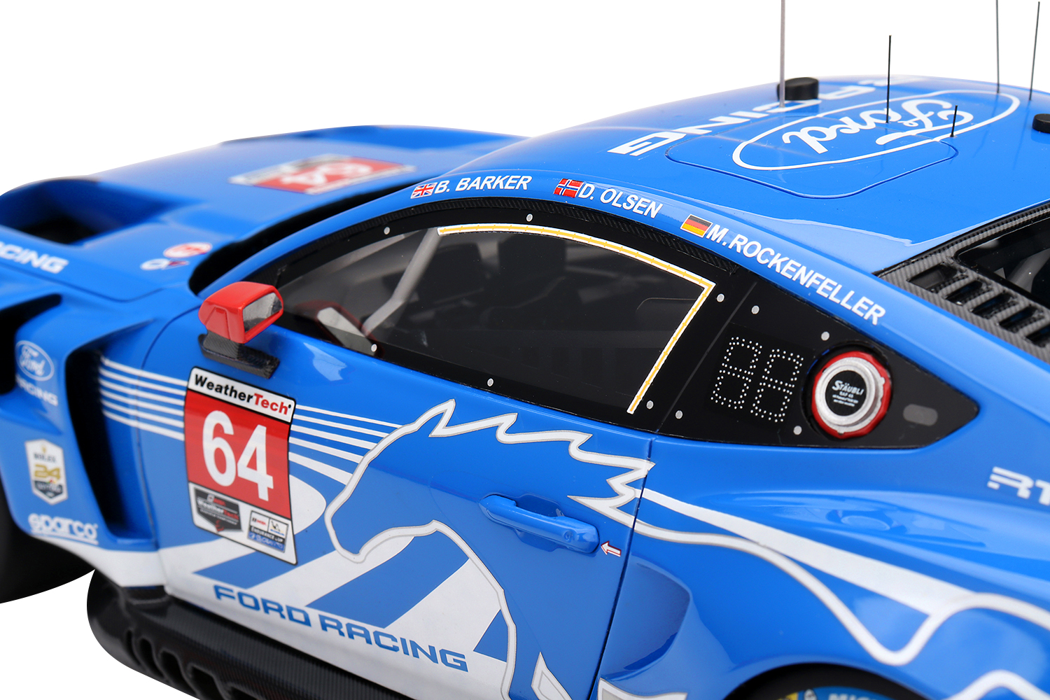Ford Mustang GT3 #64 Ford Racing 2026 IMSA Daytona 24 Hrs 1/18