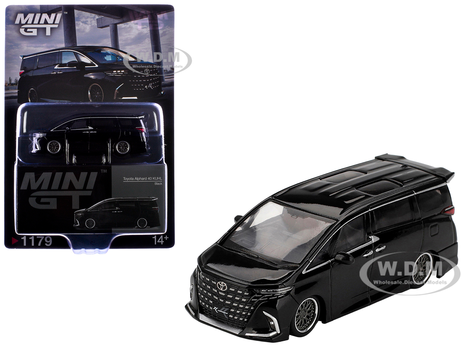 MINI GT 1/64 トヨタ アルファード 40 KUHL ブラック MGT01179-L__47439.1789067683.