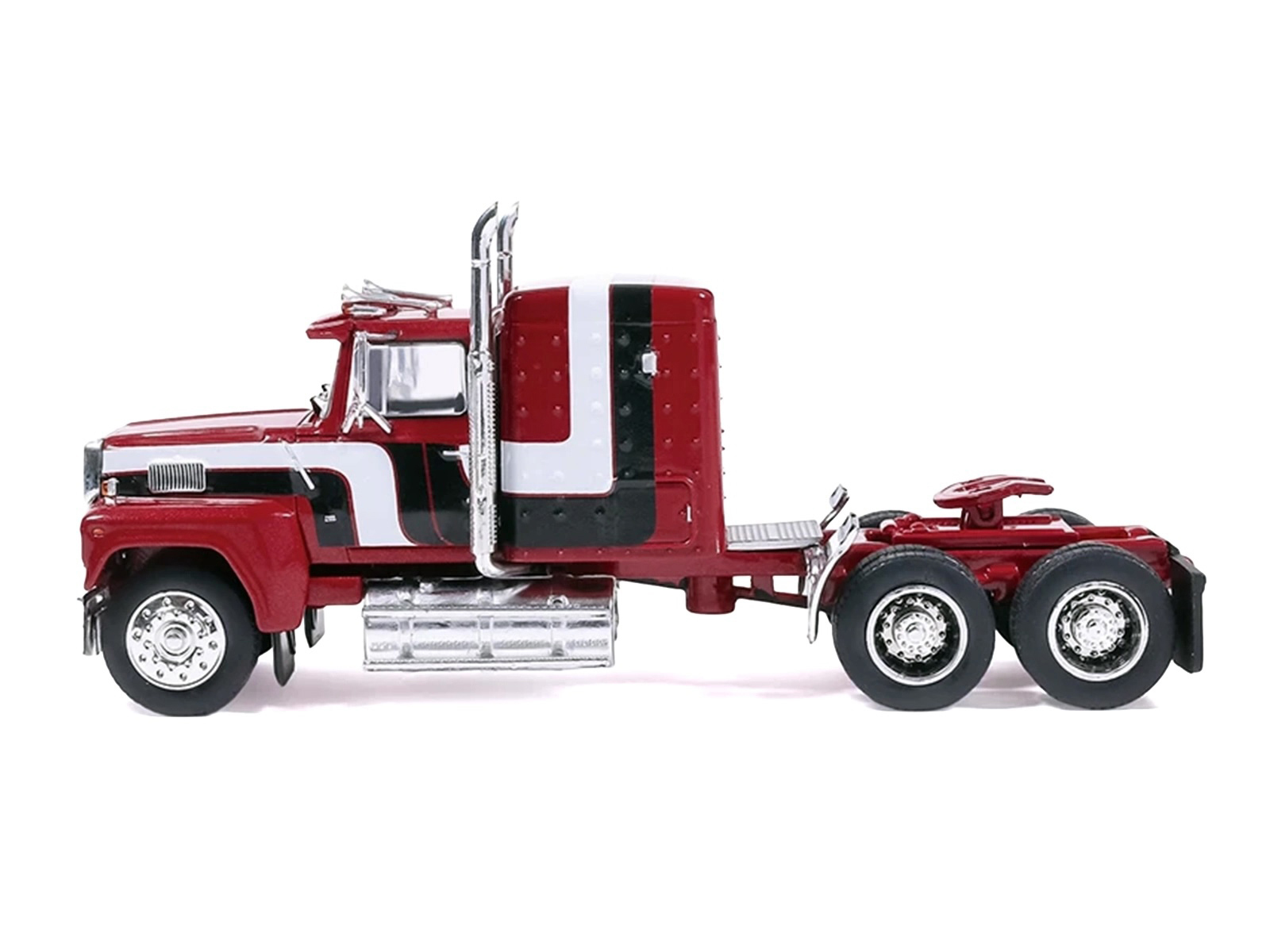 当時物 トランスフォーマー トラック ミニカー レトロ　難あり 1978 Ford LTL-9000 Truck Tractor Red Metallic with Stripes 1/64