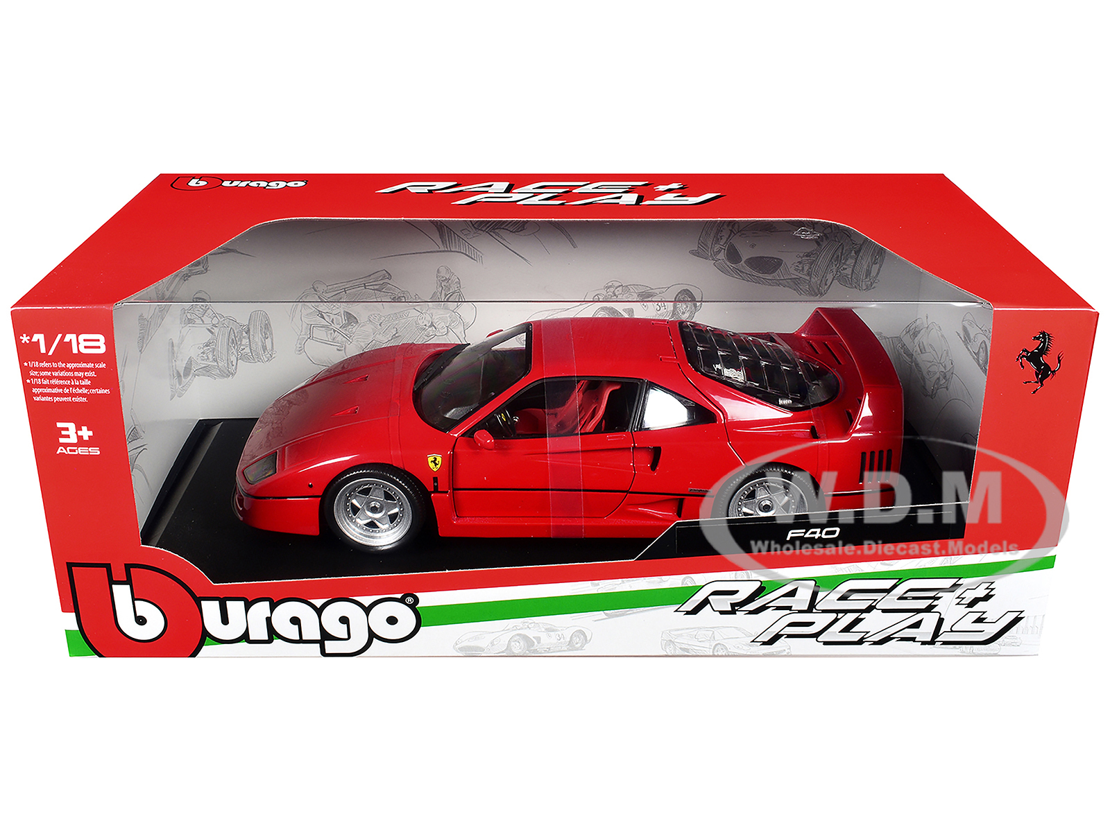 1987 Ferrari F40 Red 