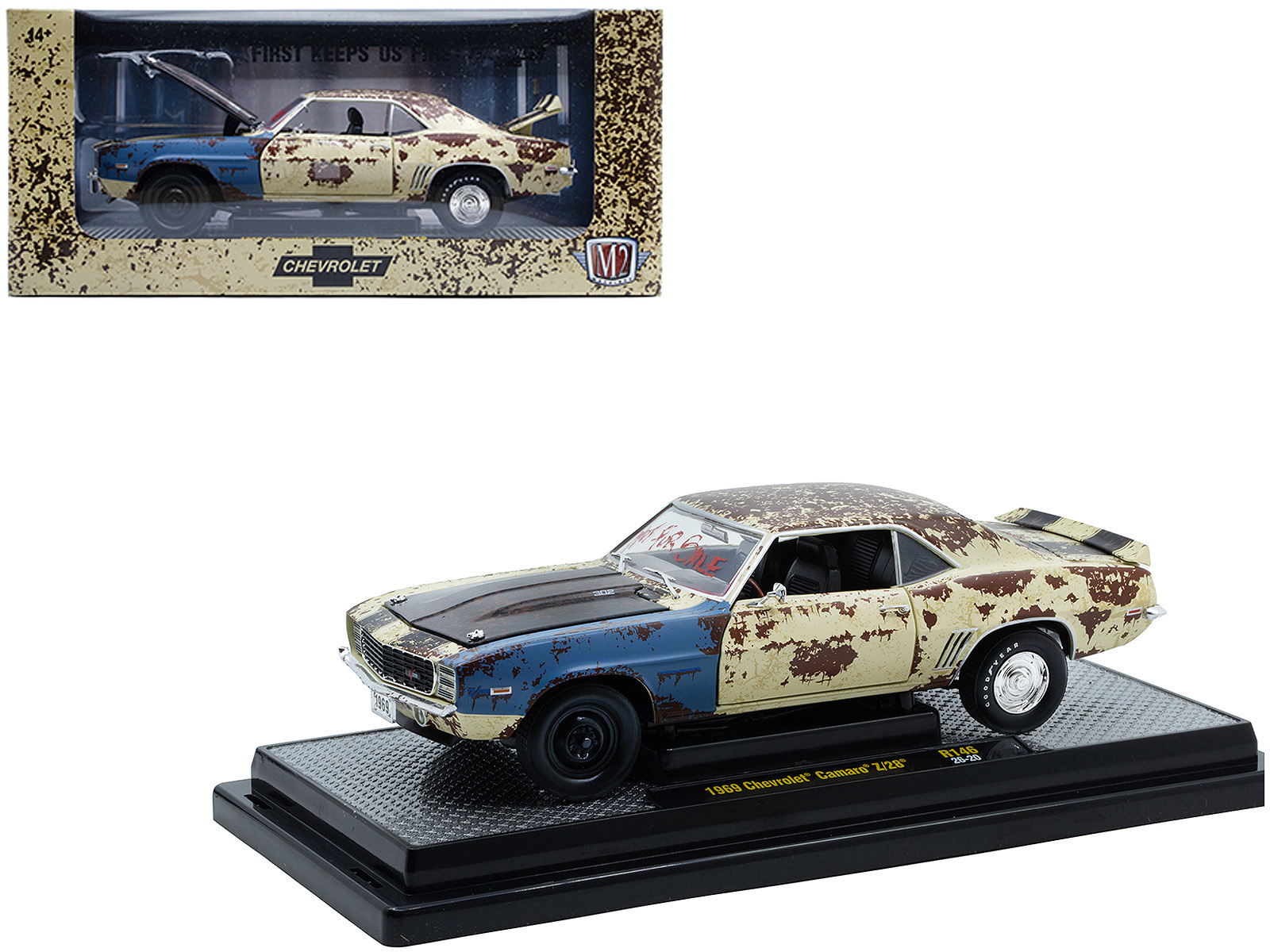 1969 Chevrolet Camaro Z/28 Limited Edition 1/24 Diecast Model Car