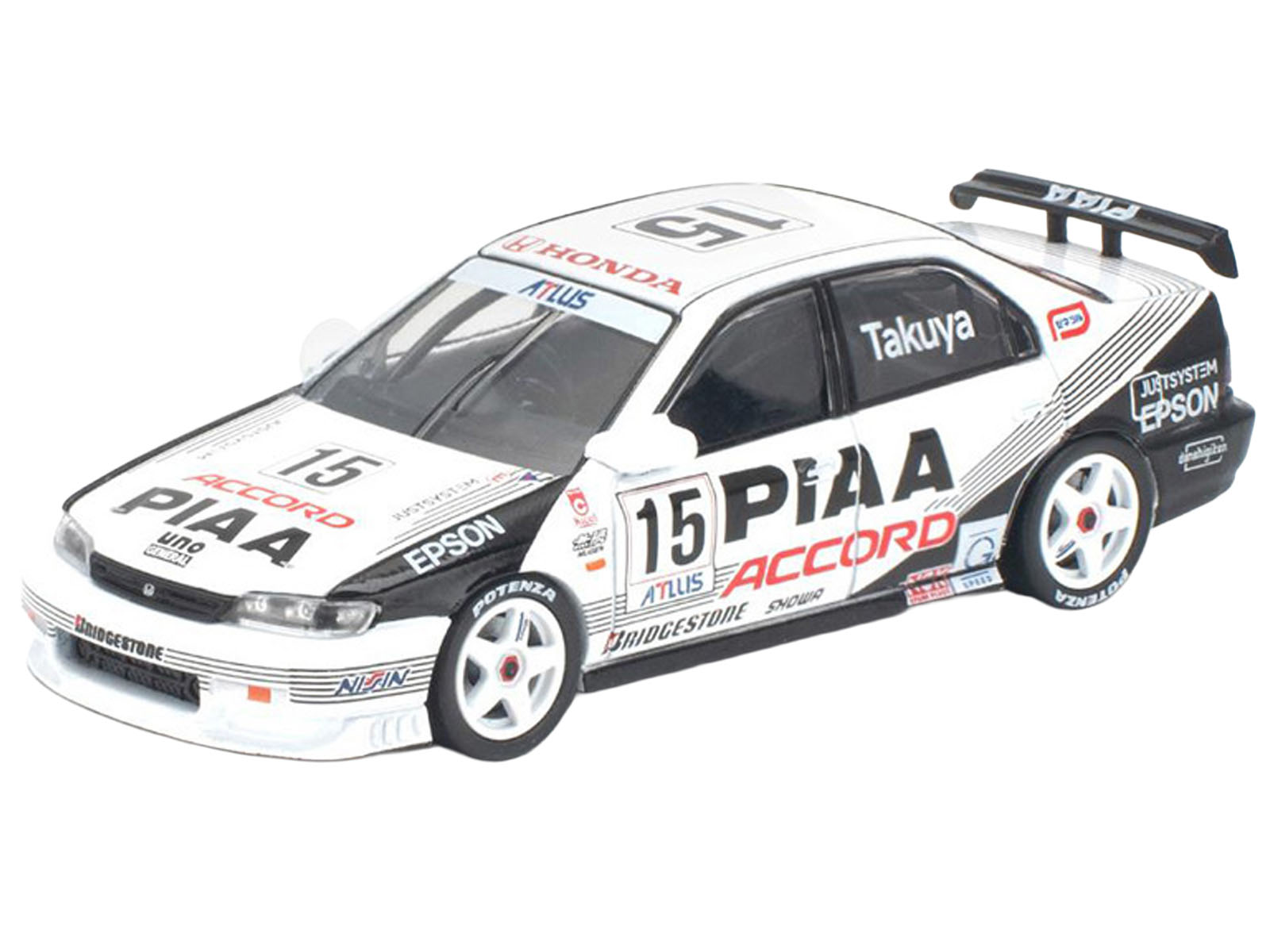 Honda Accord JTCC (1996) PIAA 1/64 Diecast Model Car by Pop Race