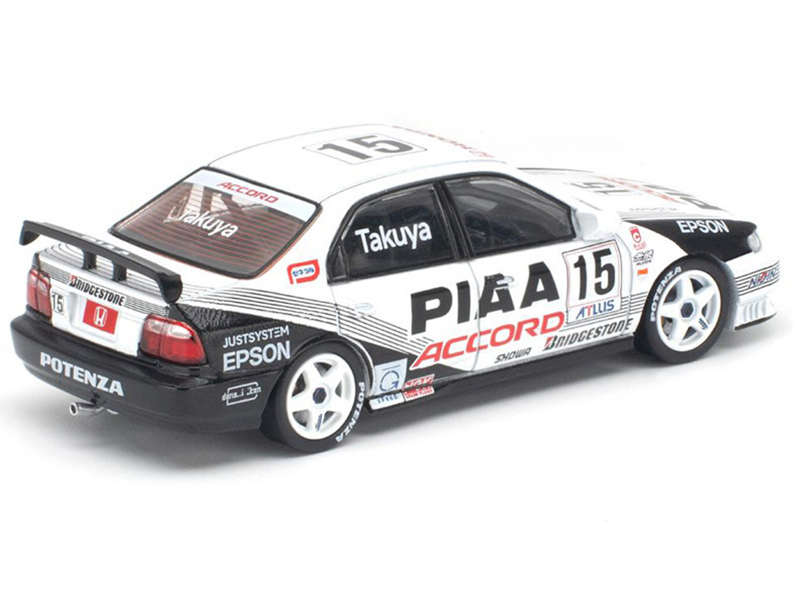 Honda Accord JTCC (1996) PIAA 1/64 Diecast Model Car by Pop Race