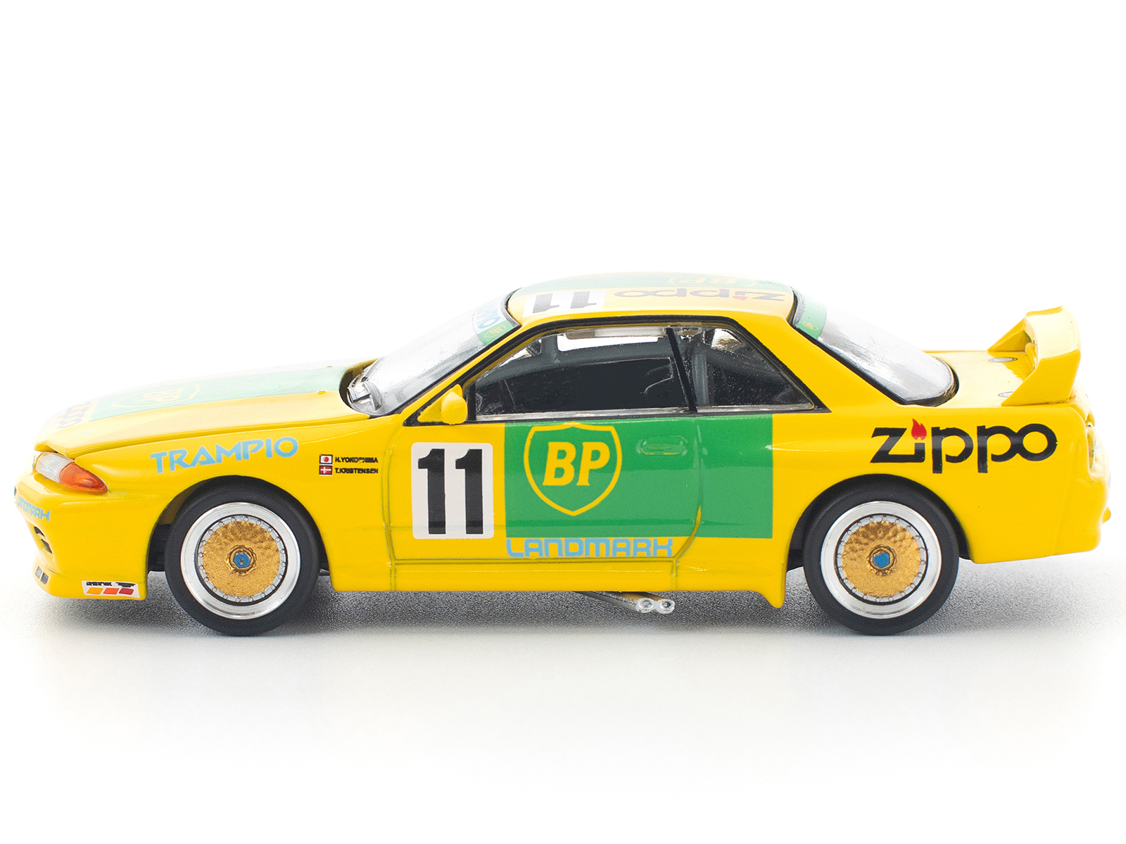 Skyline GT-R R32 RHD (Right Hand Drive) #11 Yellow with Green