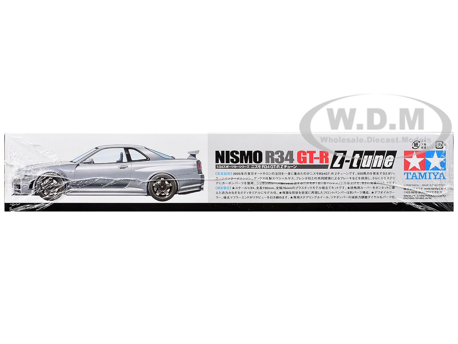 Model Kit Nissan Skyline GT-R (R34) Nismo Z-Tune 1/24 Scale Model