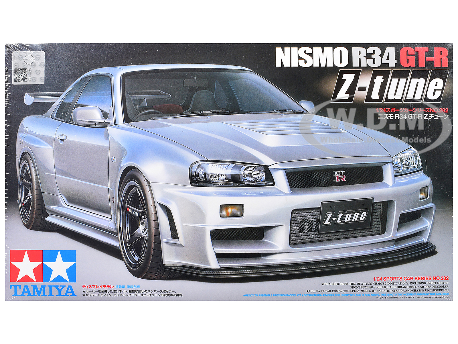 Model Kit Nissan Skyline GT-R (R34) Nismo Z-Tune 1/24 Scale Model