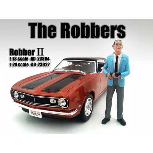 "The Robbers" Robber II Figure For 1:24 Scale Models by American Diorama