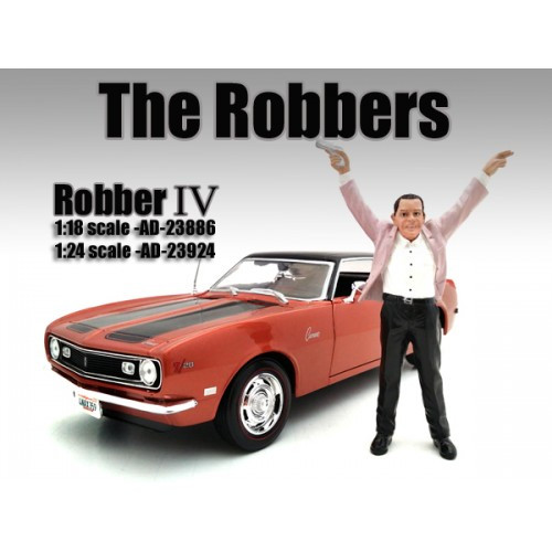 "The Robbers" Robber IV Figure For 1:24 Scale Models by American Diorama