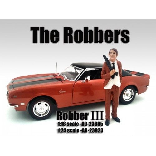 "The Robbers" Robber III Figure For 1:18 Scale Models by American Diorama
