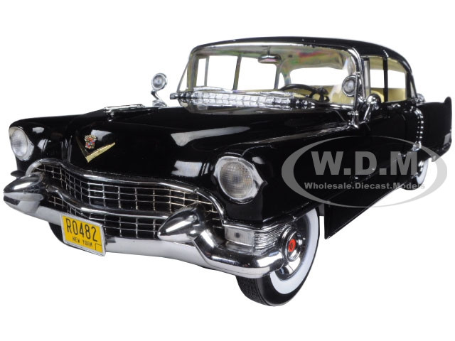 1955 Cadillac Fleetwood Series 60 Special Black "The Godfather" (1972) Movie 1/18 Diecast Model Car by Greenlight