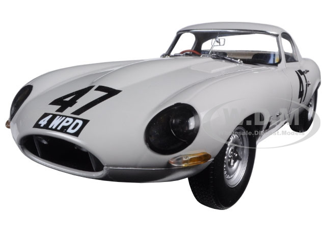 1963 Jaguar Lightweight E-Type #47 "Coombs 4 WPD" 1/18 Diecast Model Car by Paragon Models