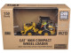 CAT Caterpillar 906H Compact Wheel Loader Core Classics Series with Operator 1/50 Diecast Model Diecast Masters 85213 C