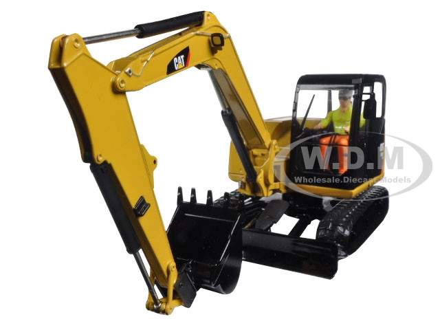 CAT Caterpillar 308E2 CR SB Mini Hydraulic Excavator with Working Tools and Operator "Core Classics" Series 1/32 Diecast Model by Diecast Masters