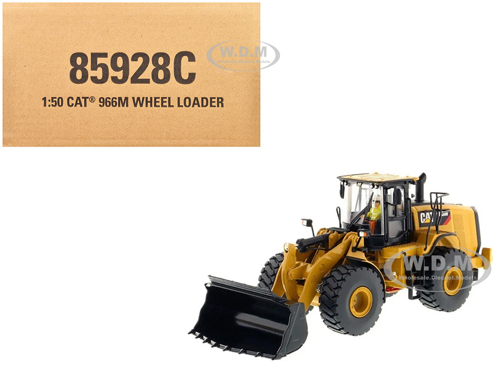 CAT Caterpillar 966M Wheel Loader with Operator "Core Classics Series" 1/50 Diecast Model by Diecast Masters