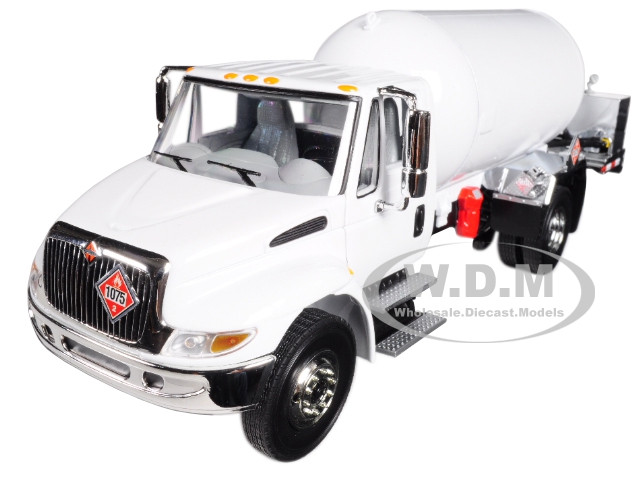 International DuraStar with Propane Body White 1/34 Diecast Model by First Gear