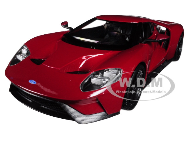 2017 Ford GT - 1/27 Red 1:24 model Welly