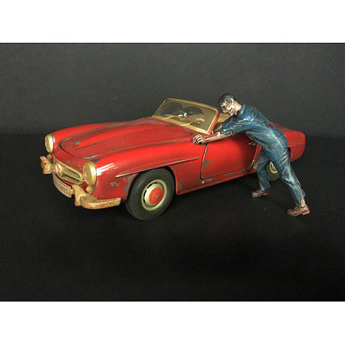 American Diorama 1:18 Zombie Mechanic Figurine IV for 1/18 Scale Models by American Diorama