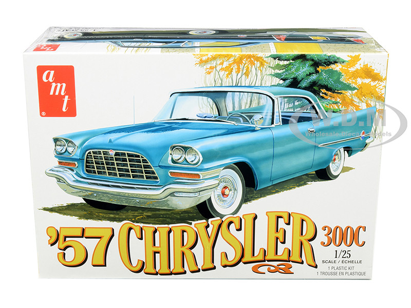 Skill 2 Model Kit 1957 Chrysler 300C 1/25 Scale Model By Amt