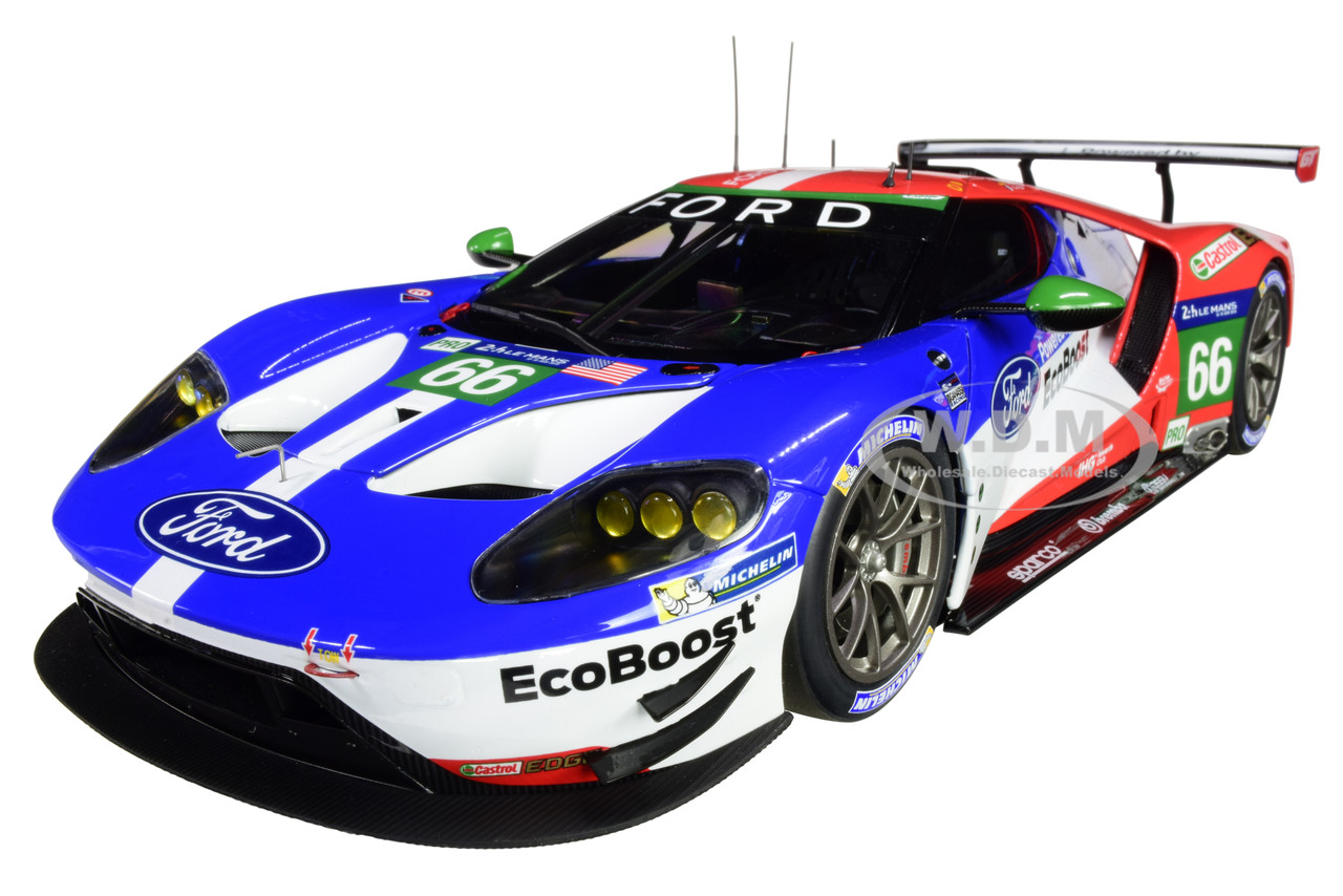2016 Ford GT #66 B. Johnson - S. Mucke - O. Pla Le Mans ( ) 1:18 diecast model Autoart