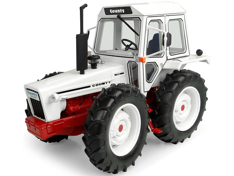 Ford County 1174 White and Red Tractor Limited Edition to 1,000 pieces Worldwide 1/32 Diecast Model by Universal Hobbies