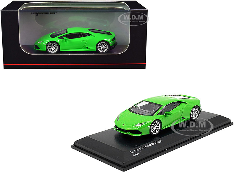 Lamborghini Huracan Coupe Bright Green 1/64 Diecast Model Car