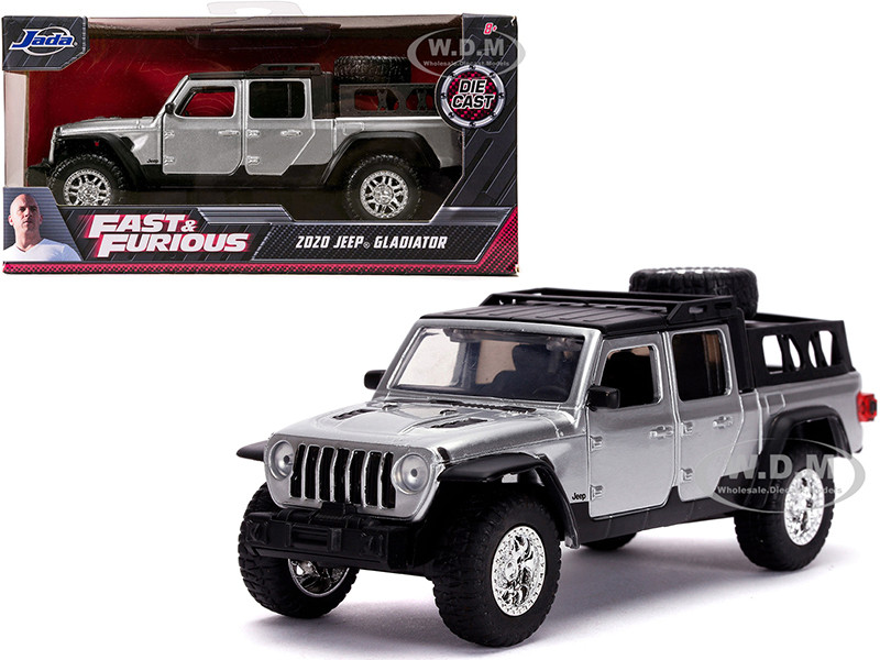 2020 Jeep Gladiator Pickup Truck Top "Fast & Furious" Movie Black 1:32 model Jada