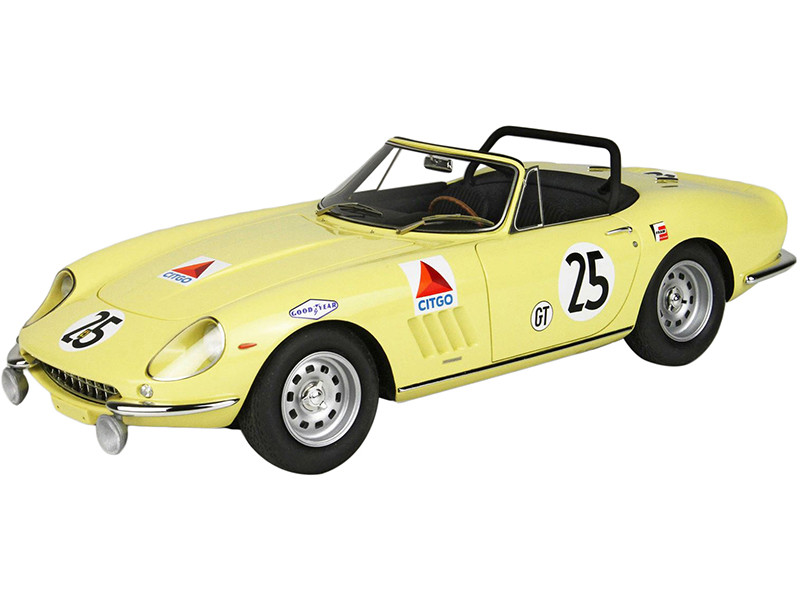 Ferrari 275 GTS/4 #25 The North American Racing Team (NART) Sebring 12H (1967) with DISPLAY CASE Limited Edition to 200 pieces Worldwide 1/18 Model Ca