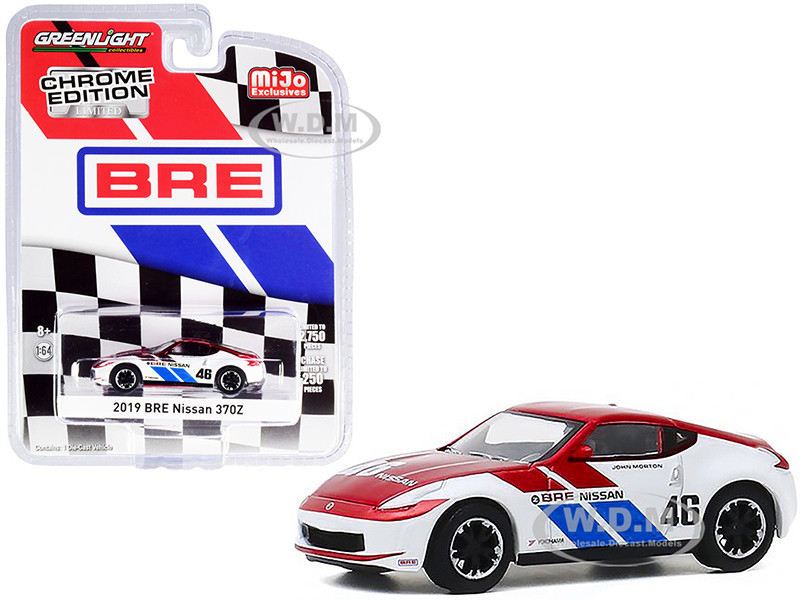 2019 Nissan White 1:64 model Greenlight
