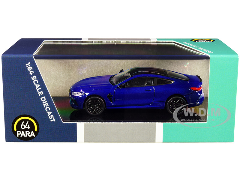 BMW M8 Coupe Marina Bay Top Black 1:64 diecast model Paragon Models