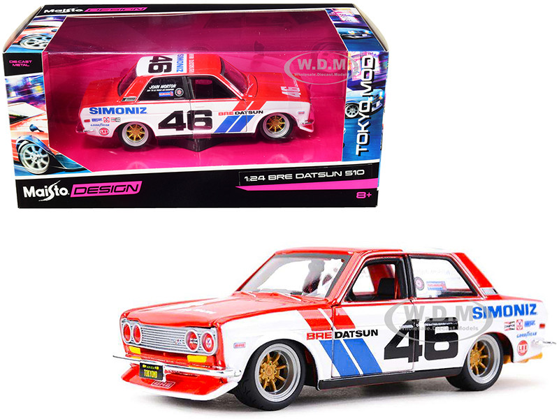 Datsun 510 #46 Simoniz BRE Brock Racing Enterprises Tokyo Mod 1/24