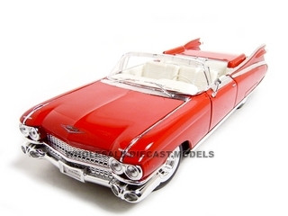 1959 Cadillac Eldorado Biarritz Red 1/18 Diecast Model Car by Maisto