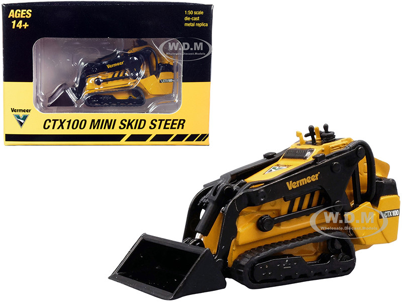 Vermeer CTX100 Mini Skid Steer Loader 1/50 Diecast Model By SpecCast