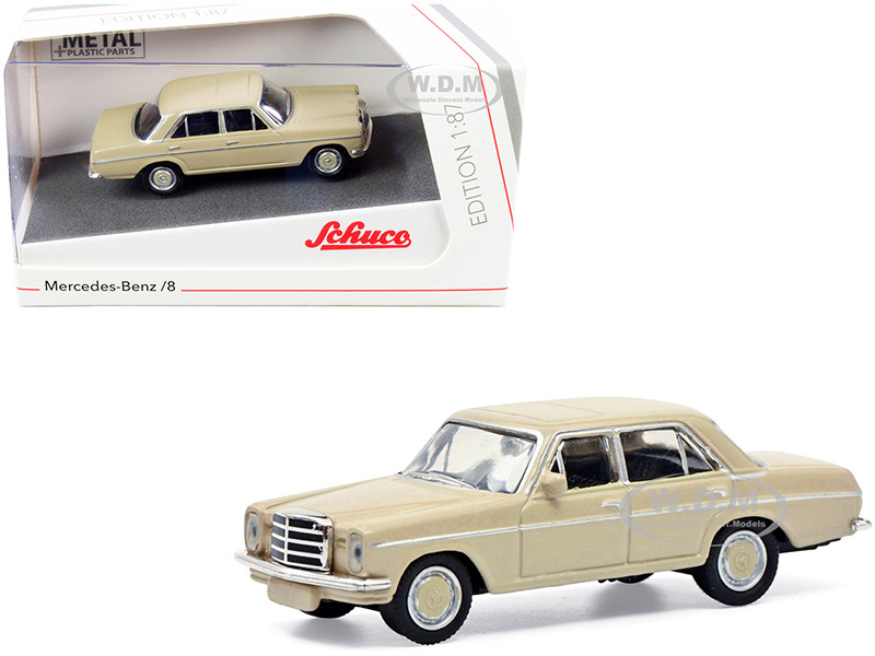 Mercedes Benz 8 Beige 1/87 HO Diecast Model Car Schuco 452659600