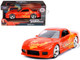 Orange Julius' Mazda RX-7 Orange Metallic Graphics Fast & Furious Series 1/32 Diecast Model Car Jada 31442