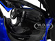 McLaren Senna Trophy Kyanos Blue Black Carbon Accents 1/18 Model Car Autoart 76079