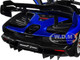 McLaren Senna Trophy Kyanos Blue Black Carbon Accents 1/18 Model Car Autoart 76079