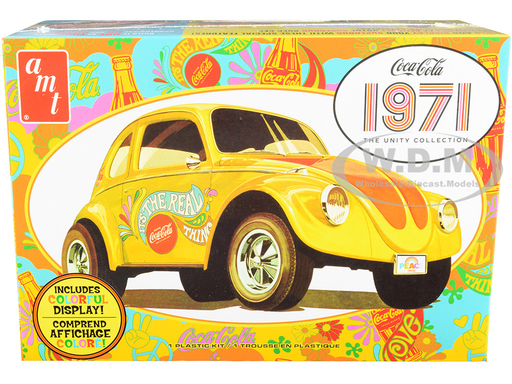 Skill 3 Model Kit Volkswagen Superbug Gasser Coca-Cola 1971 The Unity Collectio…